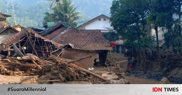 Banjir Bandang Terjang Bogor, 2.407 Warga Terdampak