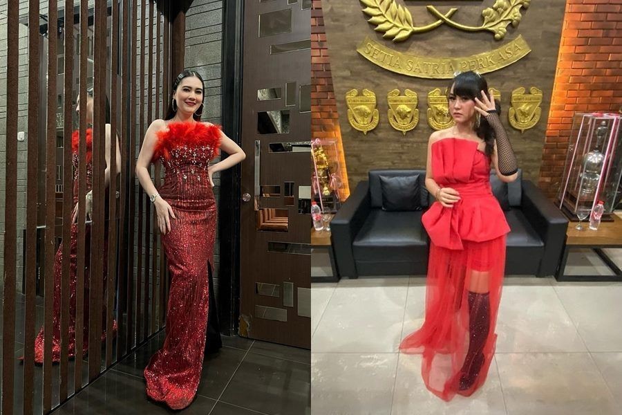 10 Adu Gaya Nella Kharisma vs. Happy Asmara, OOTD Penyanyi Hits!