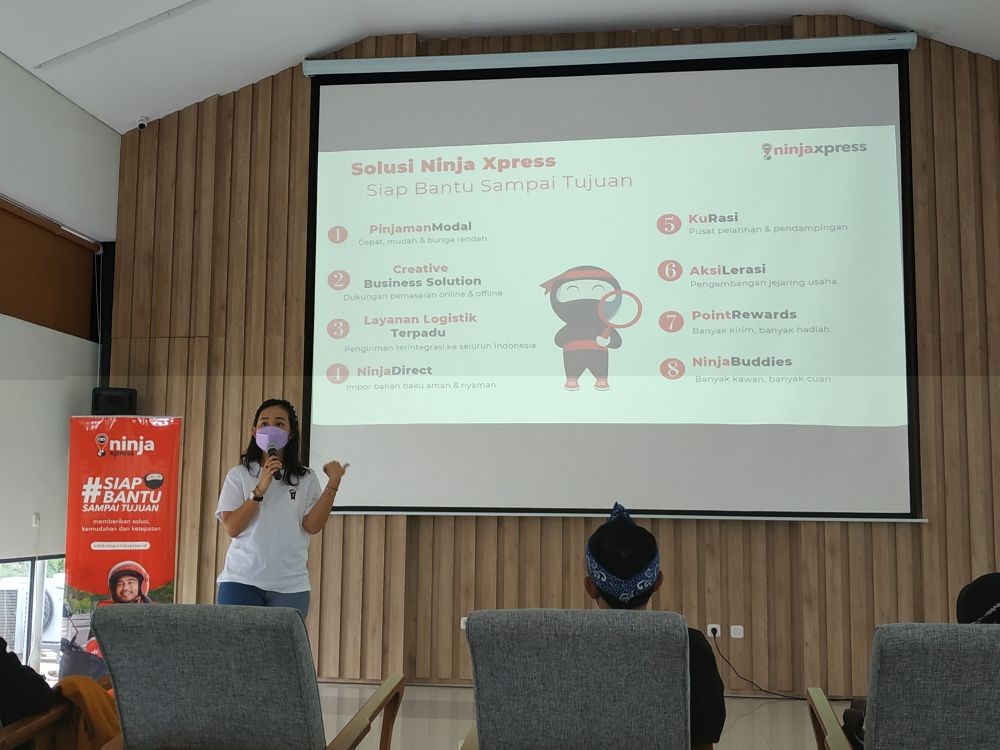 Dukung UMKM Bandung, Ninja Express Sediakan Fasilitas Creative Hub 
