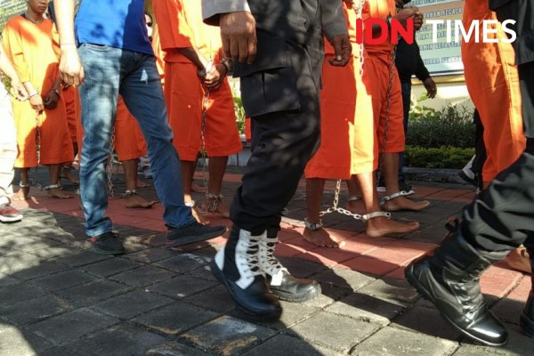Alasan Kapolresta Denpasar Terapkan Borgol Tangan dan Kaki Era Golose