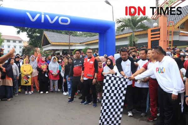 Ikut Gebyar Sehat PMI, Anak Penjual Tempe Dapat Hadiah Motor