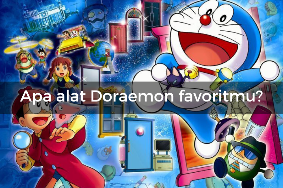 [QUIZ] Dari Peralatan Doraemon Ini, Kami Bisa Tebak Kepribadian Kamu, Pilih!