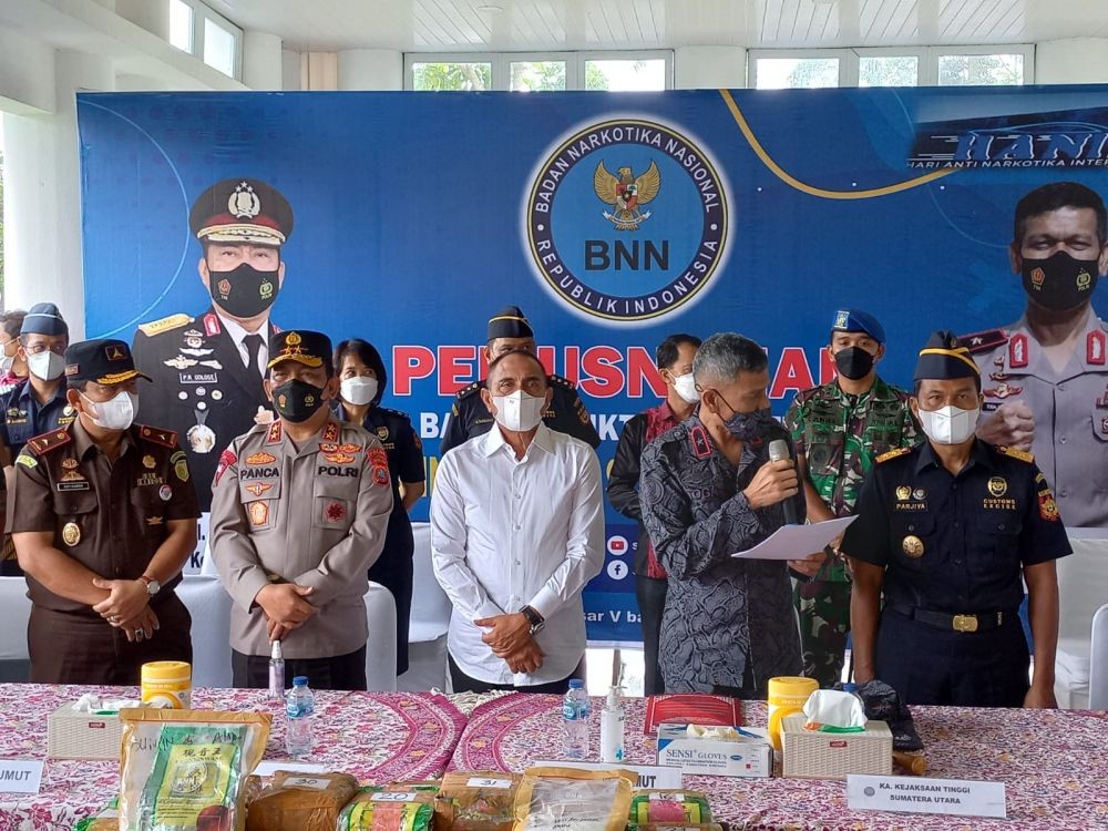 Miris, Sumut Raih Peringkat Pertama Kasus Narkoba di Indonesia