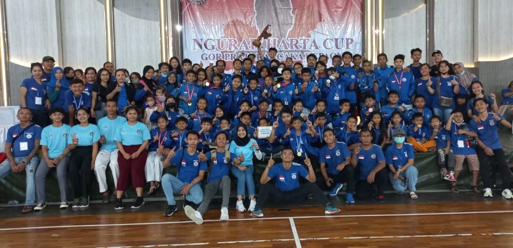 Taekwondo Dinasty TNI AL Denpasar Gondol 10 Medali Emas