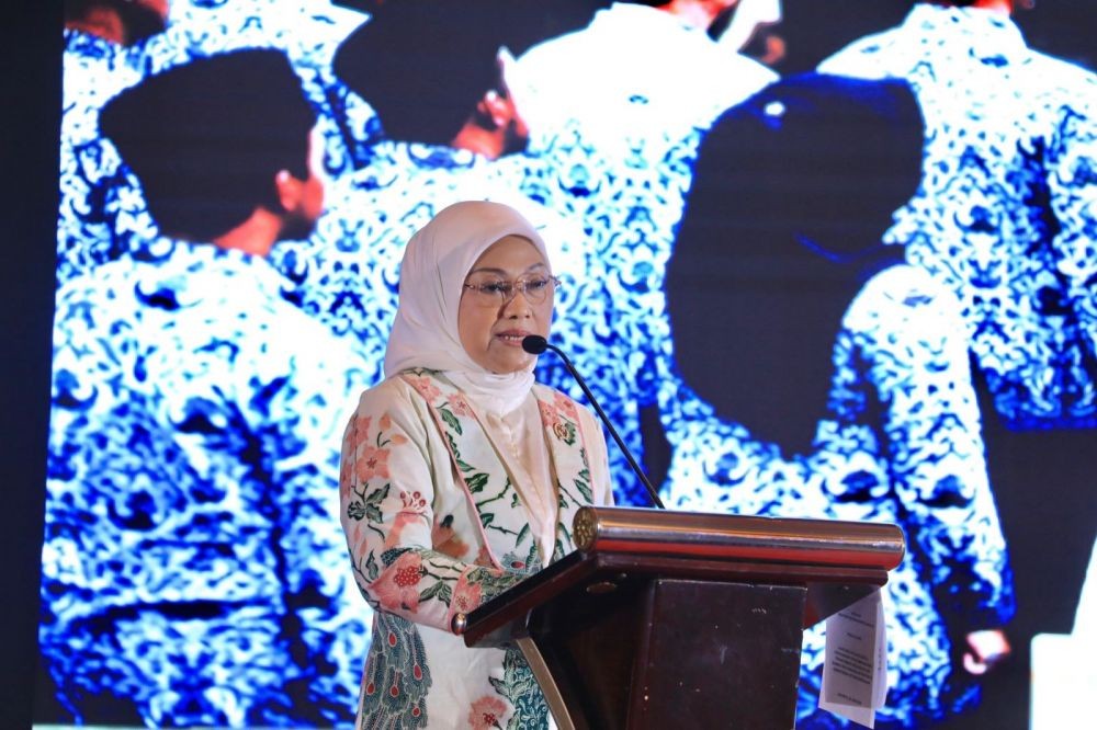 Menaker Ida Fauziyah Luncurkan Aplikasi Digital Kepegawaian