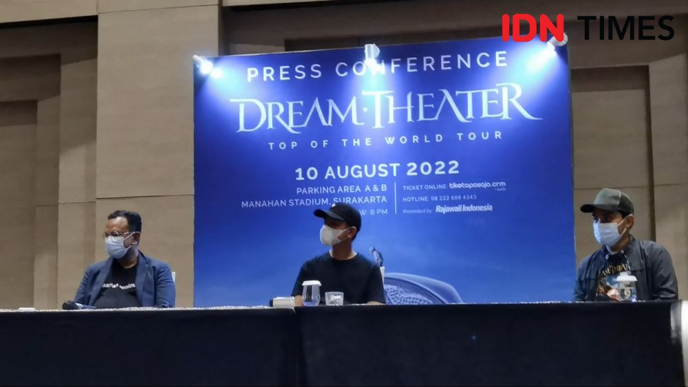 Harga Tiket Konser Musik Dream Theater di Solo, Mulai Rp750 Ribu