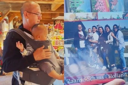 10 Momen Ayah Paula Verhoeven Pulang Kampung ke Belanda