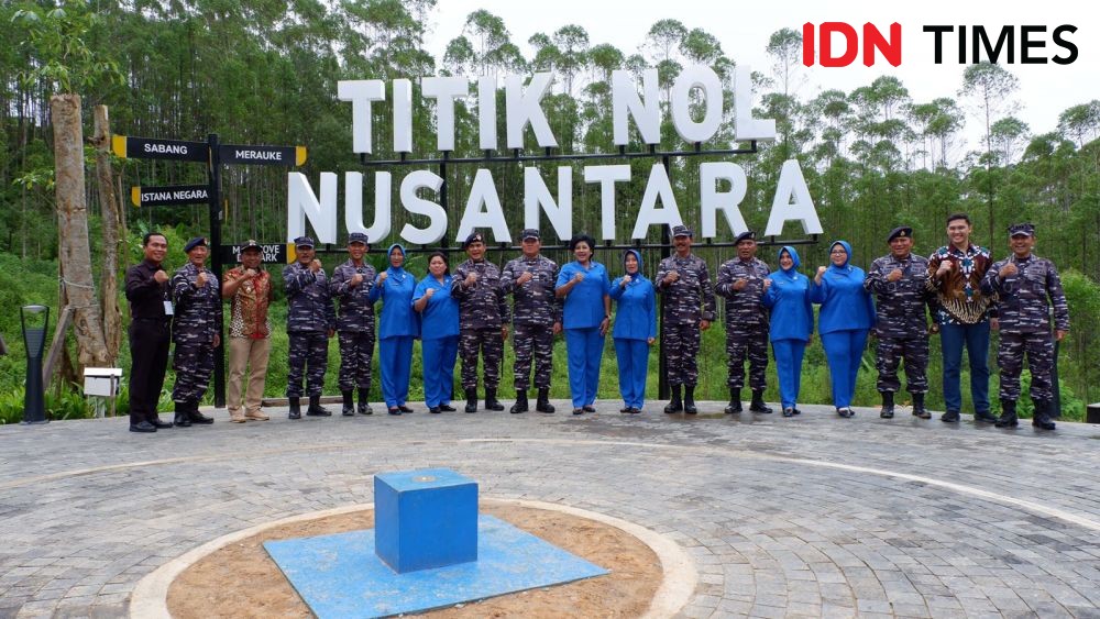 Kasal Tinjau Lokasi Komando Daerah Maritim di IKN Nusantara