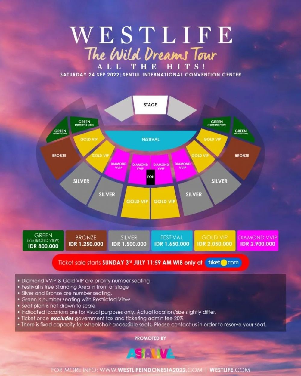 Cara Beli Tiket Westlife, Tambah Jadwal Konser Di Indonesia