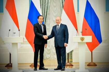 Jokowi Putin Setuju Buka Jalur Ekspor Gandum Ukraina