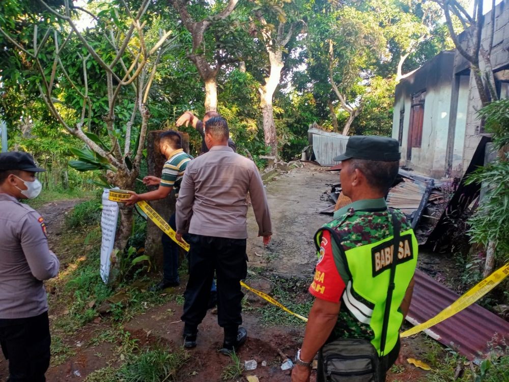 Rumah Warga di Buleleng Dirusak dan Dibakar, 9 Orang Jadi Tersangka