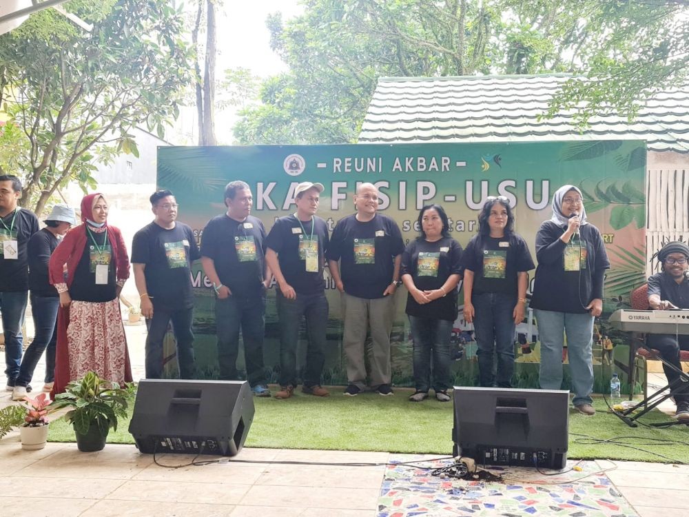 Gelar Reuni Akbar, IKA FISIP USU Jakarta Berbagi Kisah Sukses