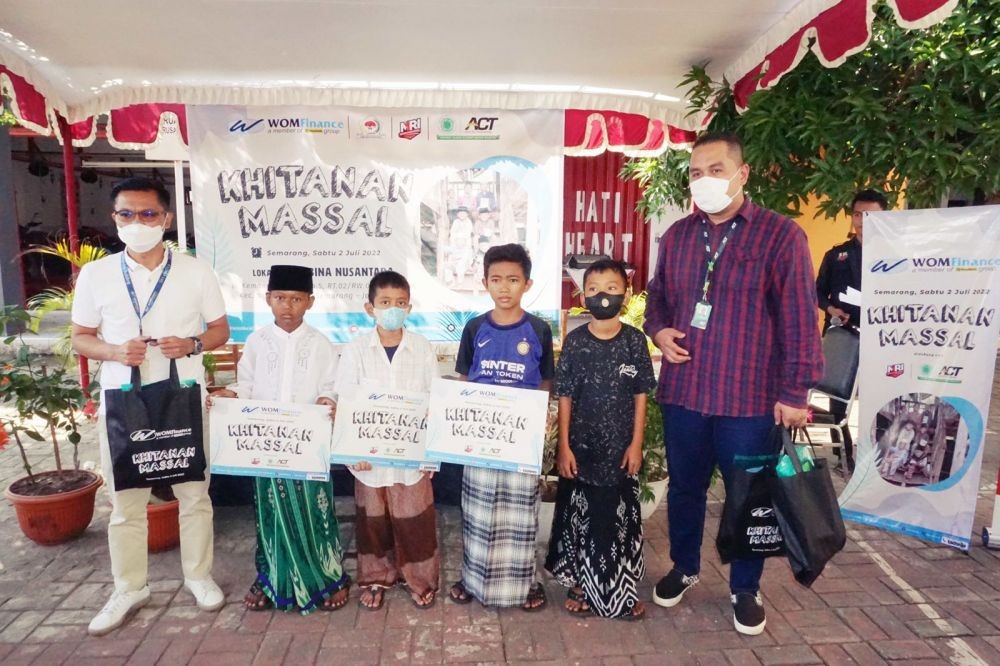 Libur Sekolah, 100 Anak Kurang Mampu di Semarang Pilih Ikut Khitan Massal