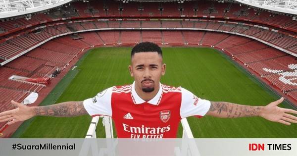 Arsenal Resmi Perkenalkan Gabriel Jesus