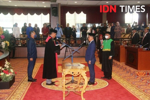 Syahruddin M Noor Dilantik Menjadi Ketua DPRD PPU