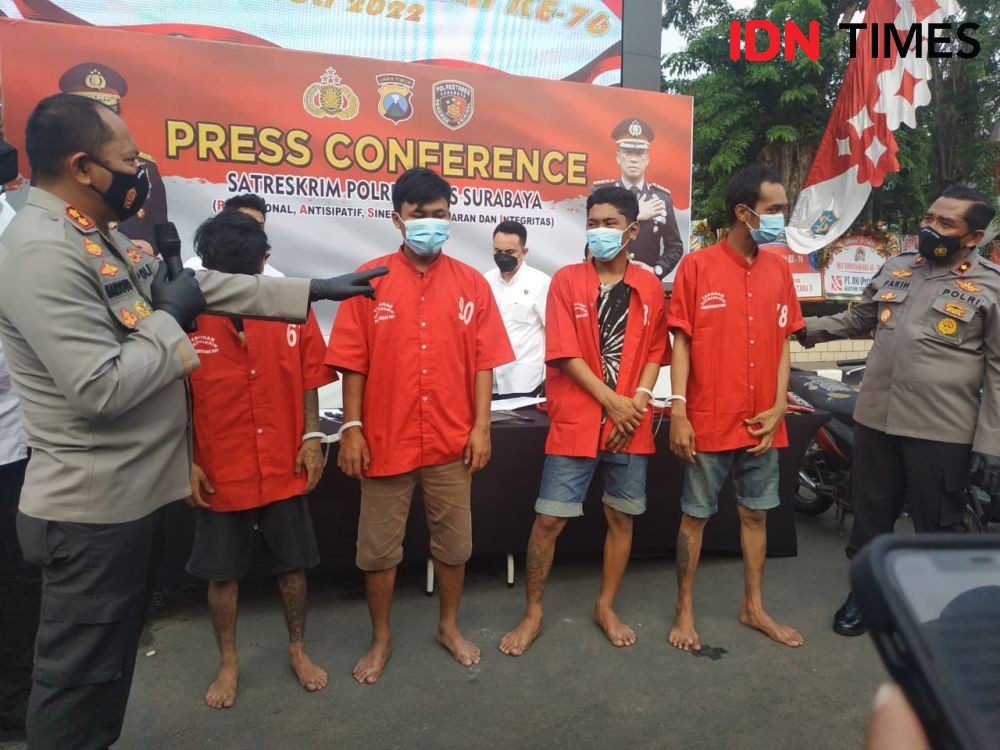 Awas! Begal Motor di Surabaya Incar Pengendara Sendirian 