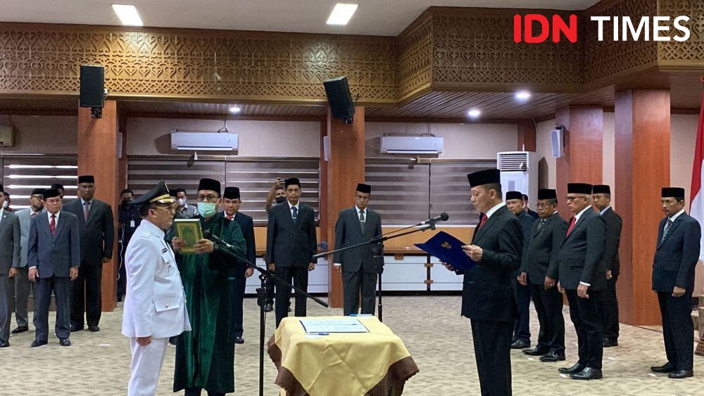 Sah! Bakri Siddiq Jabat Pj Wali Kota Banda Aceh Gantikan Aminullah