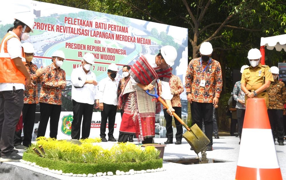 Diresmikan Jokowi, Ini Rencana Sang Menantu untuk Lapangan Merdeka 