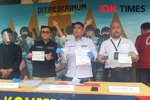 Ngaku Kerabat Gubernur Lampung, Pria Ini Tipu Korbannya Rp1,4 Miliar