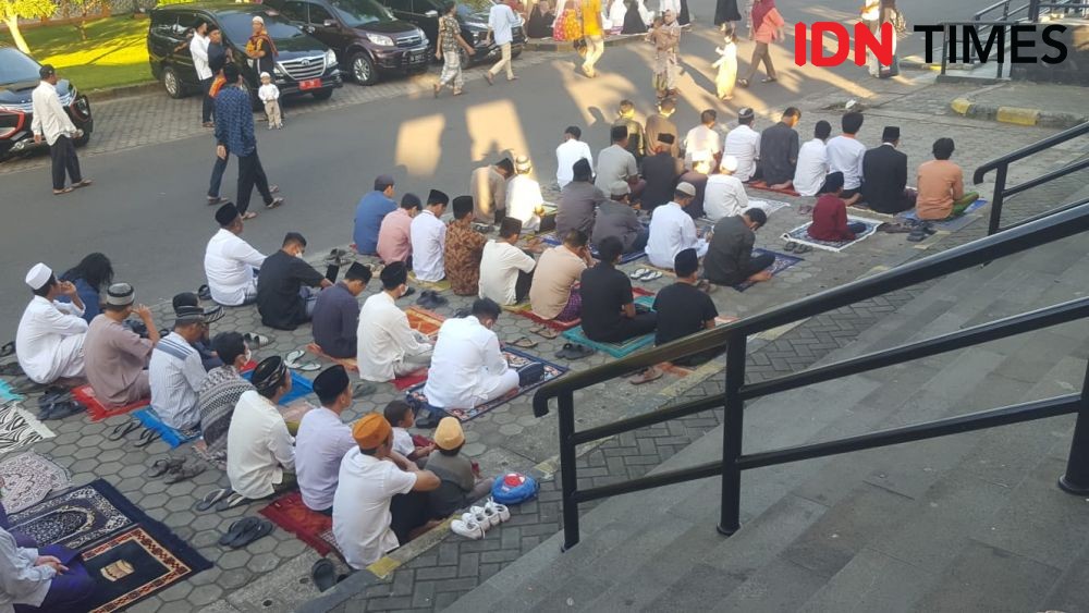 Jemaah Salat Idul Adha di Islamic Center NTB Berkurang dari Biasanya