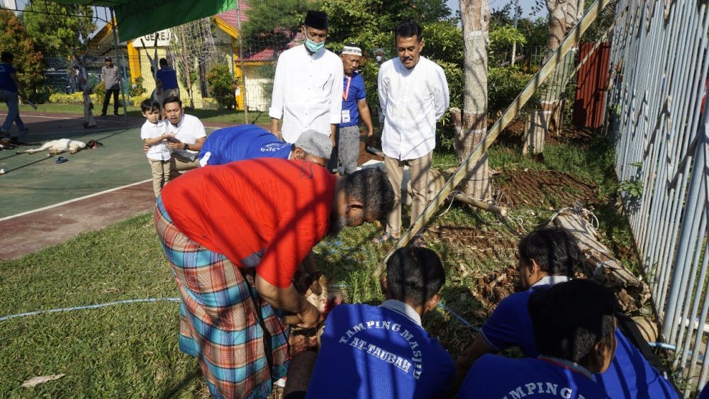 Ribuan Napi Lapas Kedungpane Semarang Patungan Beli Seekor Sapi Kurban