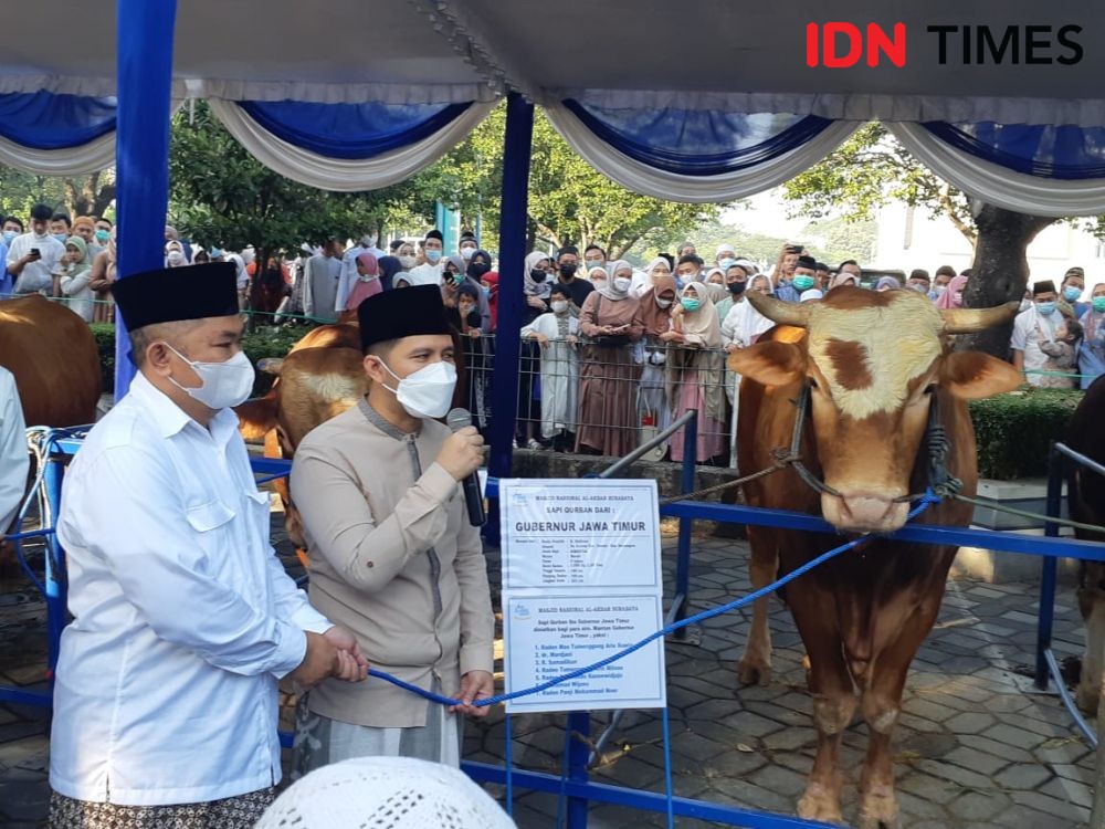 Hewan Kurban yang Diterima Masjid Al Akbar Surabaya Lampaui Tahun Lalu