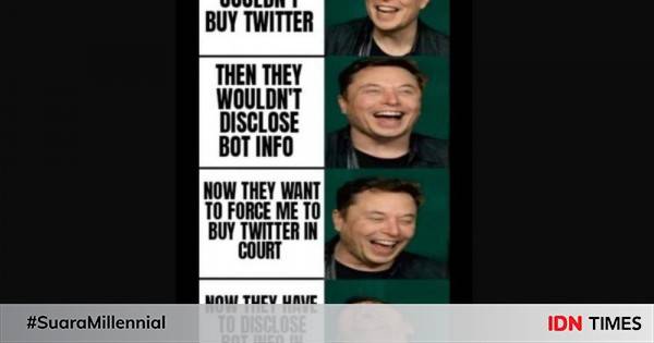 Abaikan Somasi, Elon Musk Bikin Meme Ejek Twitter