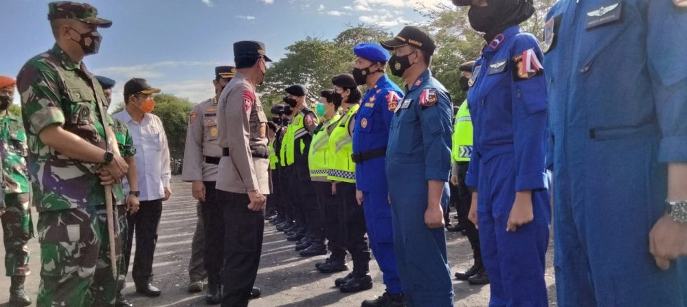 Ribuan Personel Polda Bali  Amankan Pertemuan Menkeu di Nusa Dua 