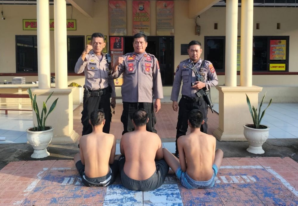 Polisi Bekuk Tiga Begal di Makassar, Dua Masih Pelajar