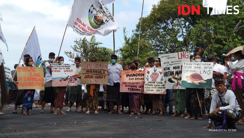 Masyarakat Adat Intaran: Gubernur Bali Jangan Lain di Bibir Lain di Hati