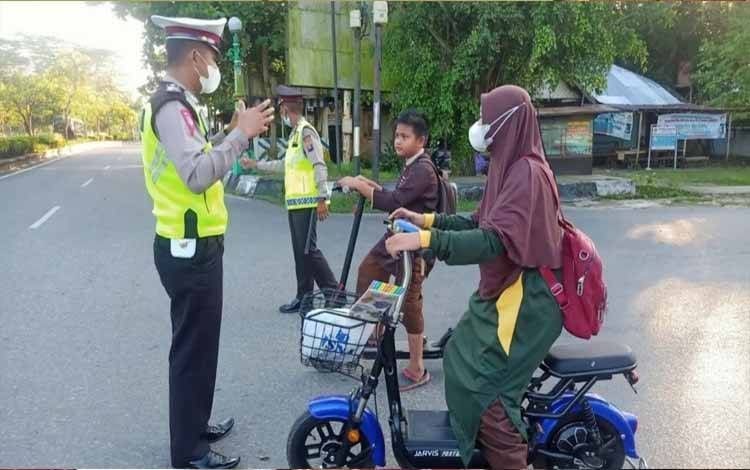 Alasan Satlantas Polrestabes Makassar Larang Sepeda Listrik di Jalan