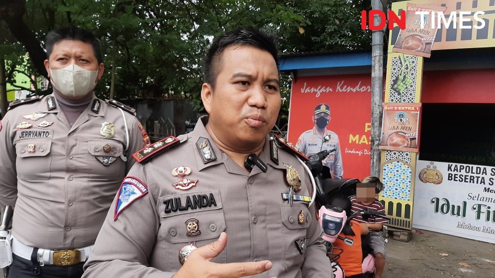 Anggota Satlantas Polrestabes Makassar Mulai Dilatih Tilang Pakai HP