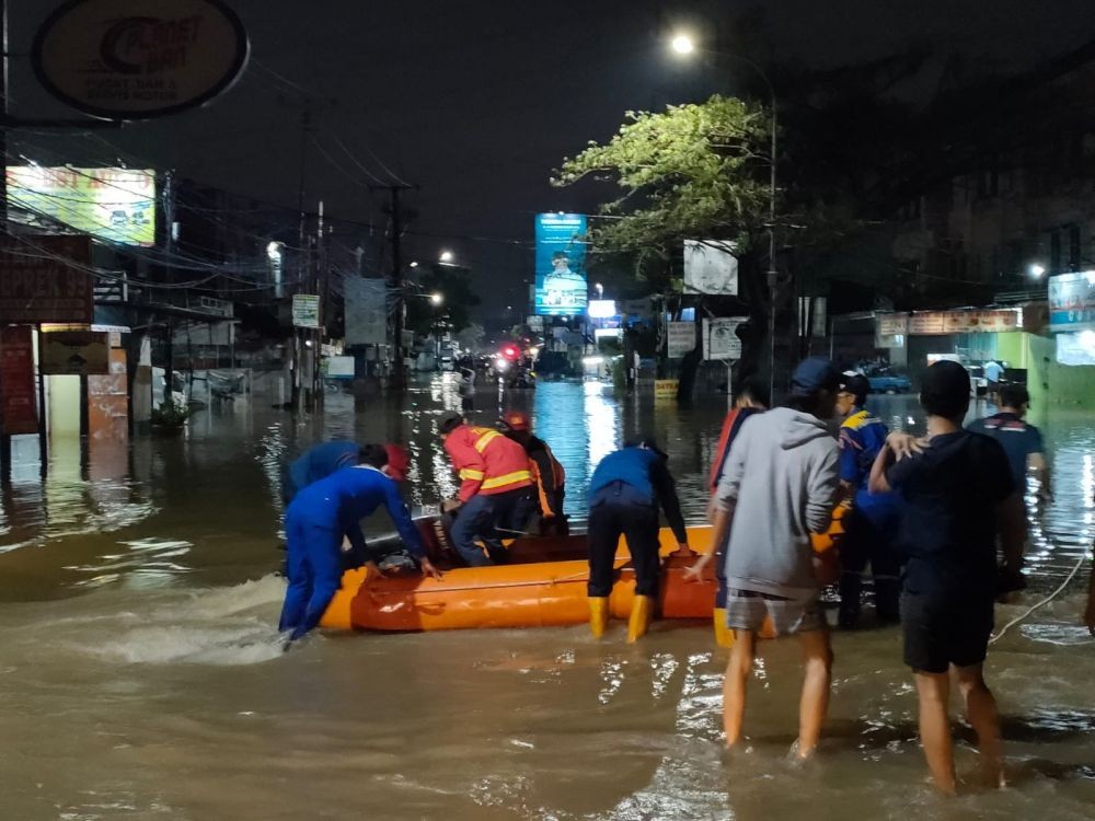 Ada 19 Titik Banjir di Kota Tangerang, Ini Lokasinya