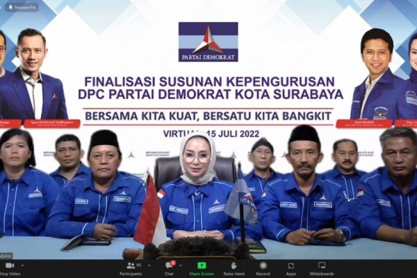 Ning Lucy Terpilih Ketua DPC Partai Demokrat Surabaya, Ini Targetnya