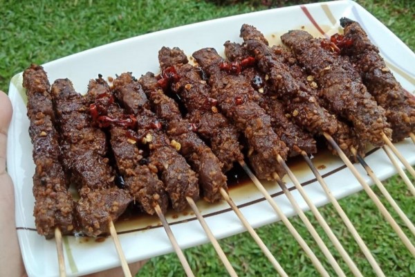 Resep Memasak Sate Sapi Bumbu Ketumbar