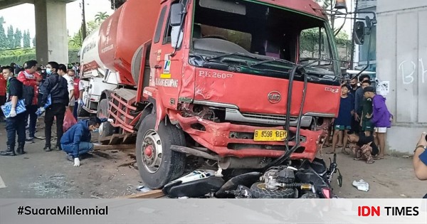 Kecelakaan Beruntun Di Cibubur Diduga Akibat Truk Rem Blong