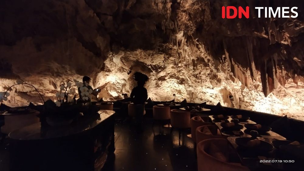 7 Fakta The Cave, Restoran dalam Gua di Hotel The Edge Bali