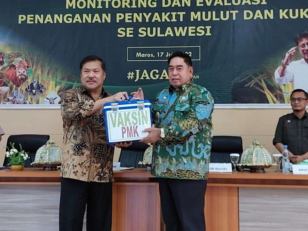 Itjen Kementan Lakukan Monev Penanganan PMK di Sulawesi