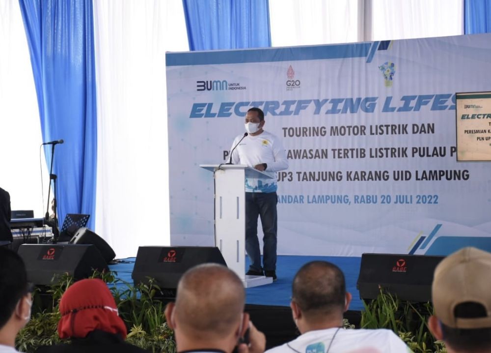 Kampanye Motor Listrik, PLN Siap Bangun 3 SKPLU Baru di Bandar Lampung