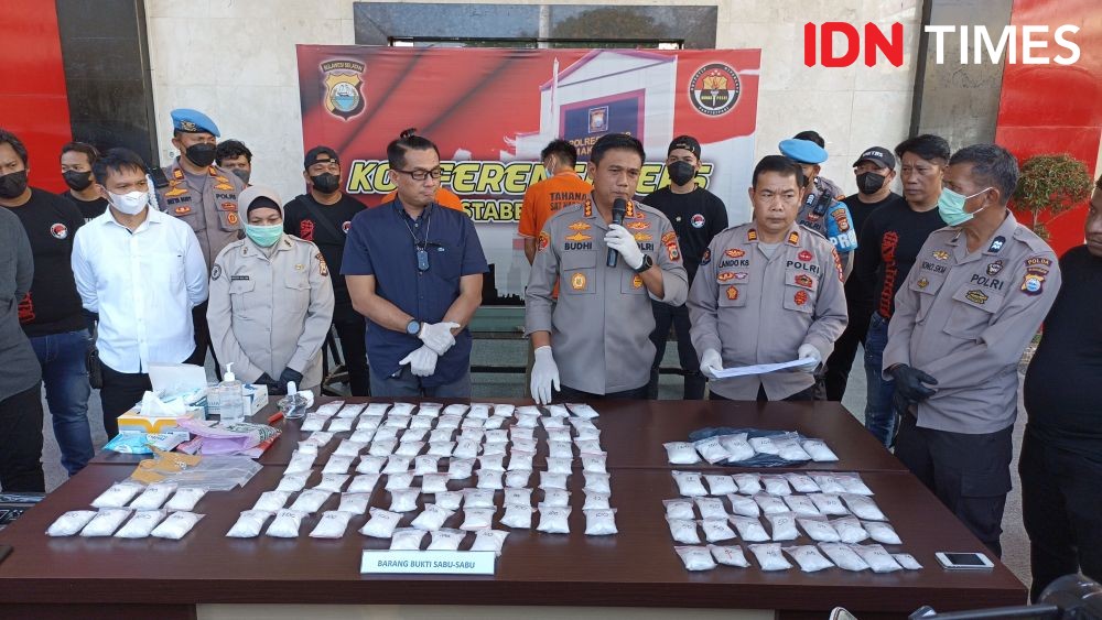 Sindikat Narkoba Kotabaru Diungkap, Ratusan Paket Sabu Disita Polisi 
