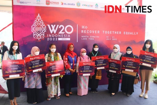 10 Pemenang W20 Sispreneur Dapatkan Suntikan Modal Usaha