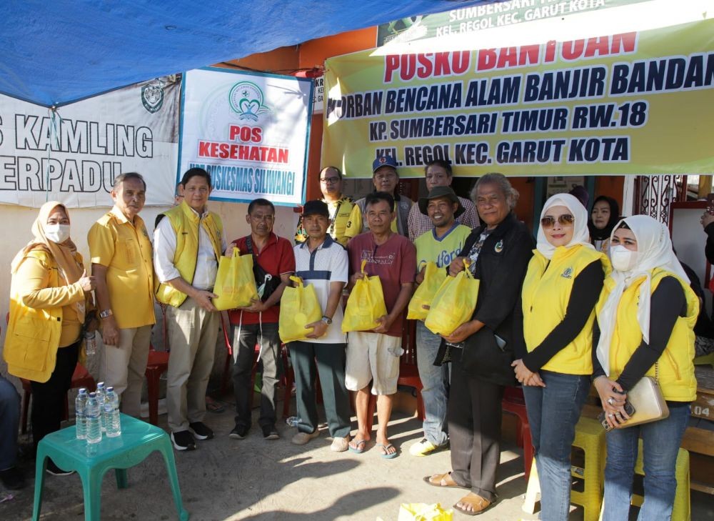 Golkar Jabar Dorong Optimalisasi Program Lumbung Sosial di Daerah Rawan Bencana