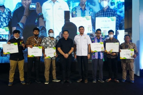 Reporter IDN Times Jabar Raih Peringkat 1 Anugerah Jurnalistik Apkasi