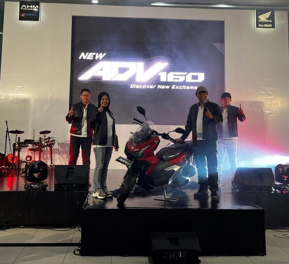 New Honda ADV 160 Hadir di Palembang, Ini Spesifikasi Lengkapnya