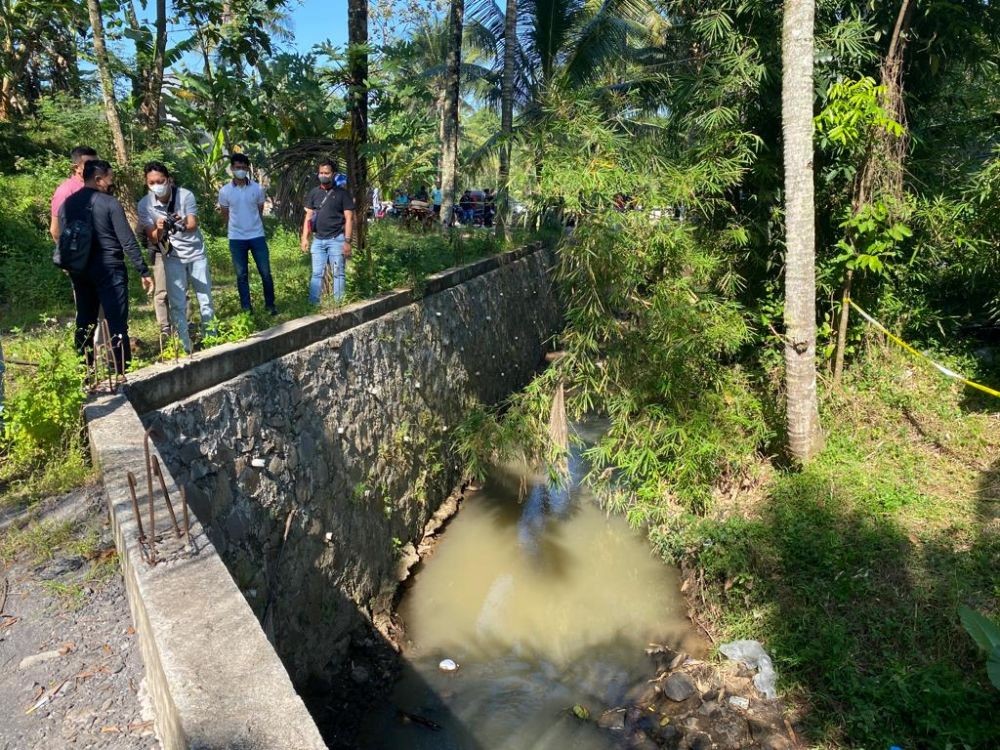 Potongan Tangan Manusia Ditemukan di Sungai Kretek Ungaran, Polisi Lakukan Autopsi