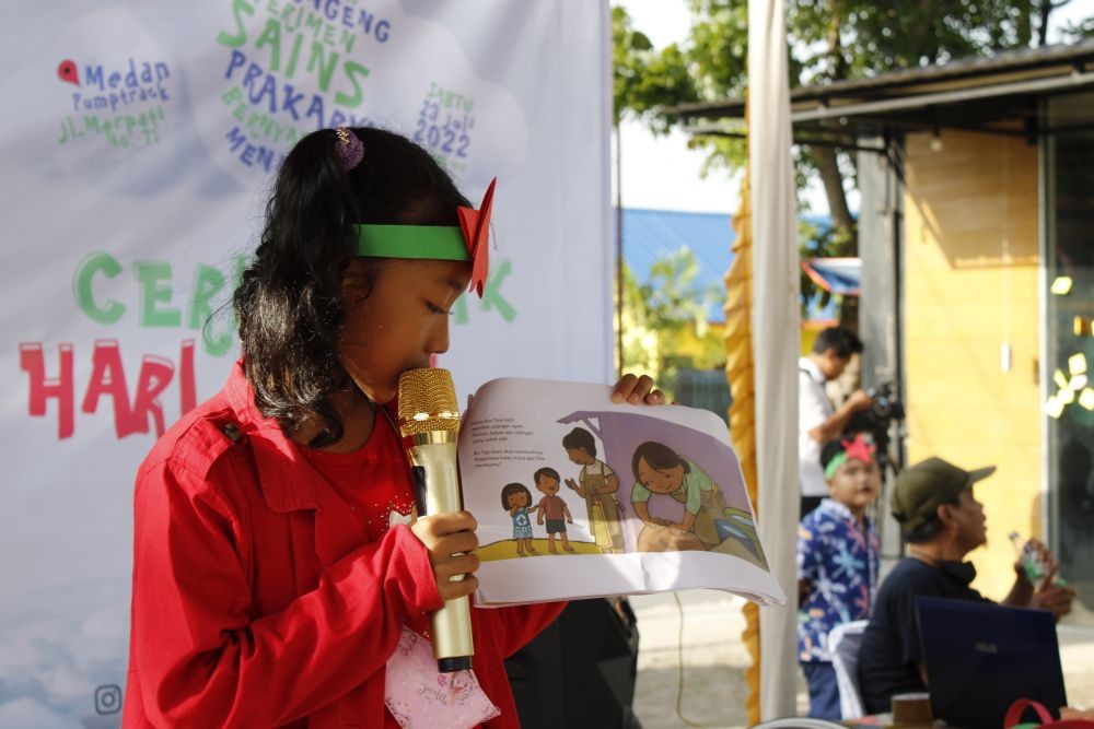 HAN 2022, Cerita Baik Foundation Ciptakan Keseruan Mendidik Anak-anak