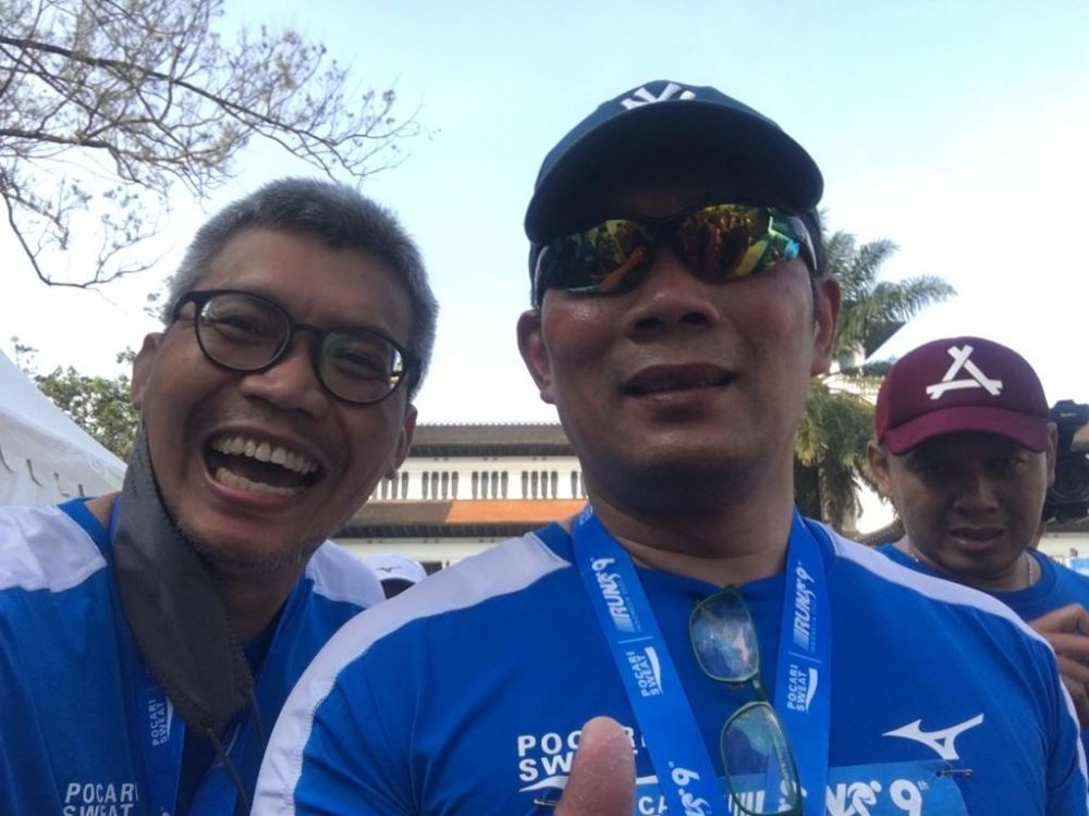 Pocari Sweat Run Bandung, Adu Kuat Ganjar Pranowo-Ridwan Kamil di 10K