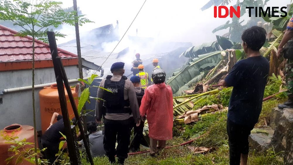 Tujuh Rumah di Sepinggan Balikpapan Ludes Terbakar