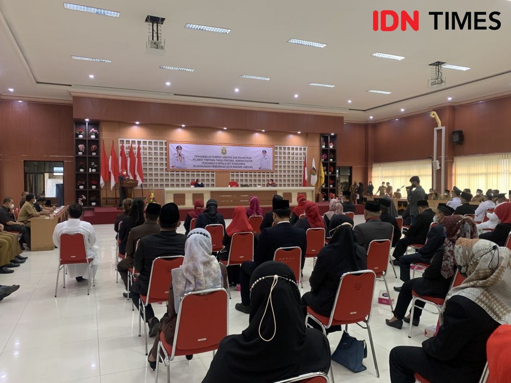 Tiga Plt Kepala Dinas Pemkot Bandar Lampung Didefinitifkan