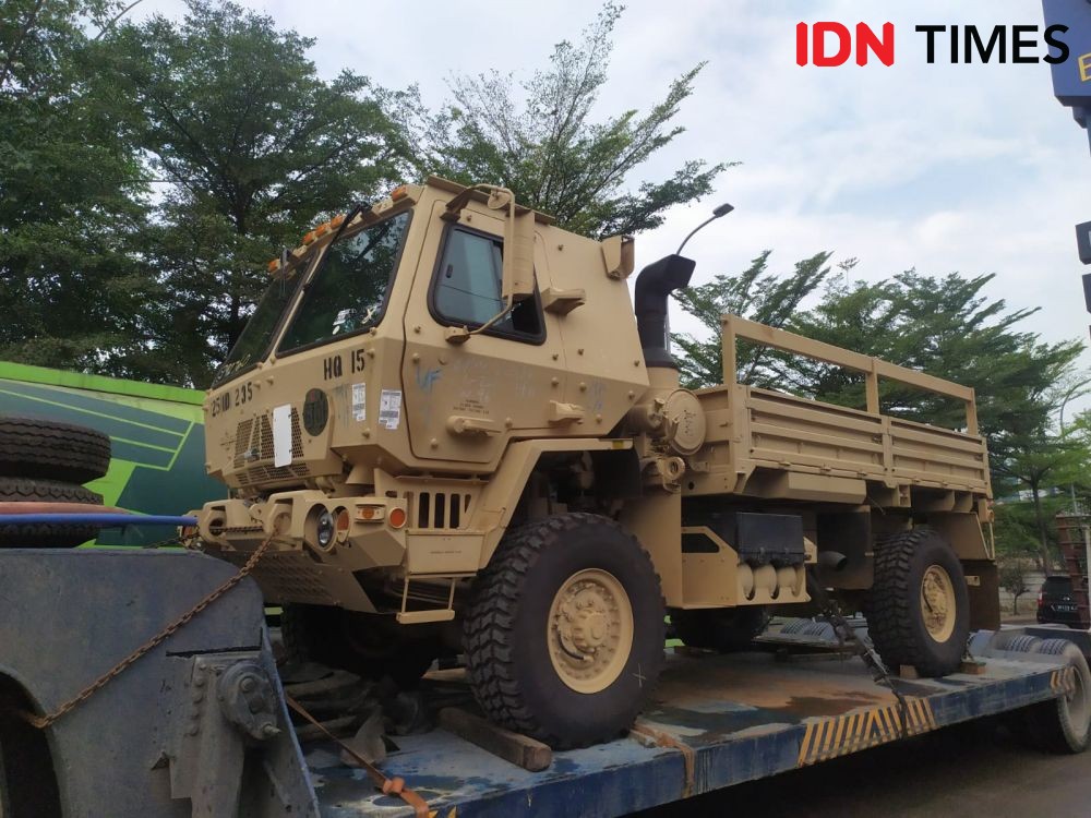 Penyegelan Kontainer US Army di Panjang, Bea Cukai: Ada Helikopter